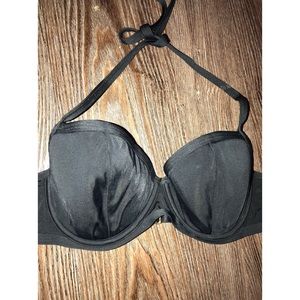 Black bikini top